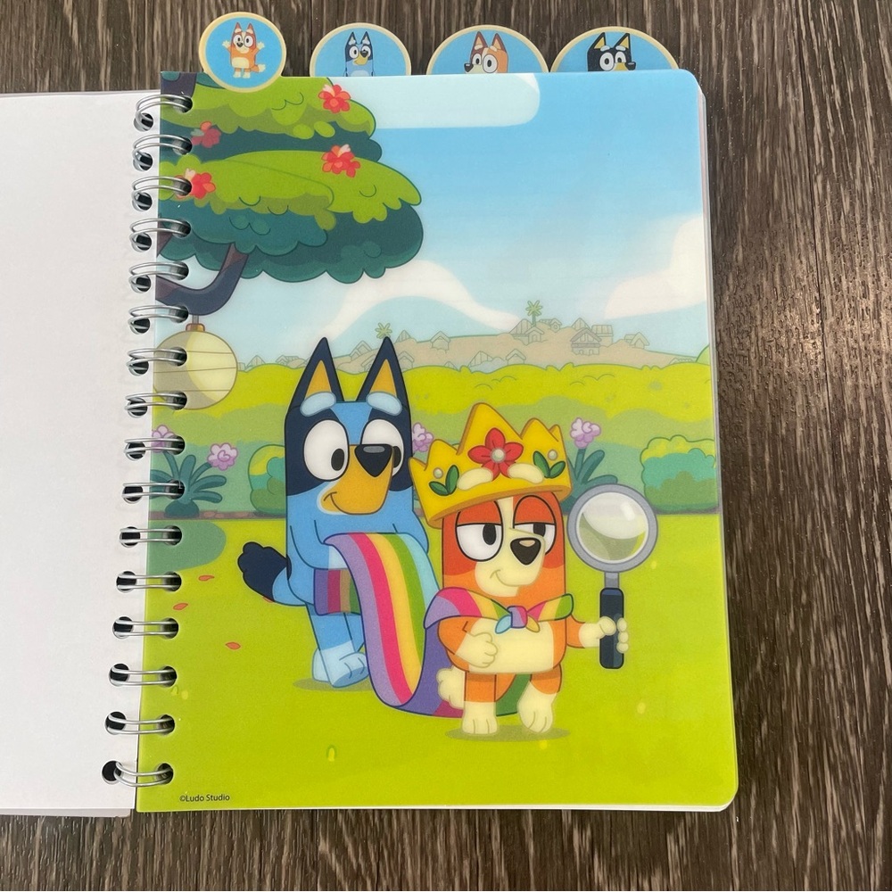 New! Bluey Tab Journal Stationary Set - Picture 11 of 16
